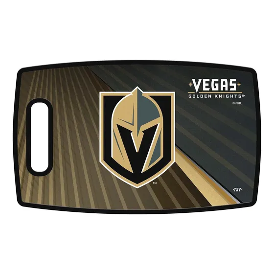 Sports Vault Nhl Vega Golden Knights Large Cutting Board