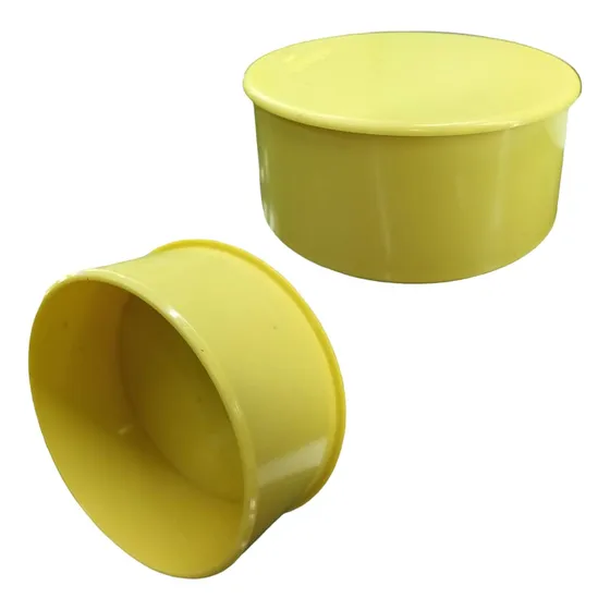 Tapa Lisa 4 Pulgadas Pvc Norma Amarillo (aguas Negras)tienda