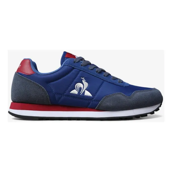 Zapatillas Le Coq Astra Retro Azul Rojo Hombre Urbanas