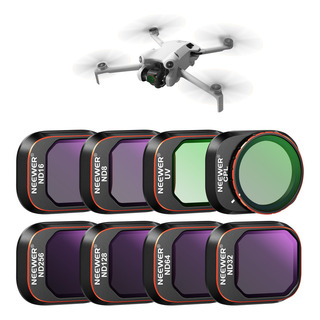 Neewer Juego De Filtro Nd Cpl Uv P/ Drone Dji Mini 4 Pro -8x Neewer Juego De Filtro Nd Cpl Uv P/ Drone Dji Mini 4 Pro -8x