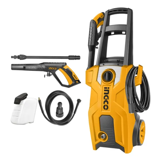 Hidrolavadora 1800w 2200psi Ingco
