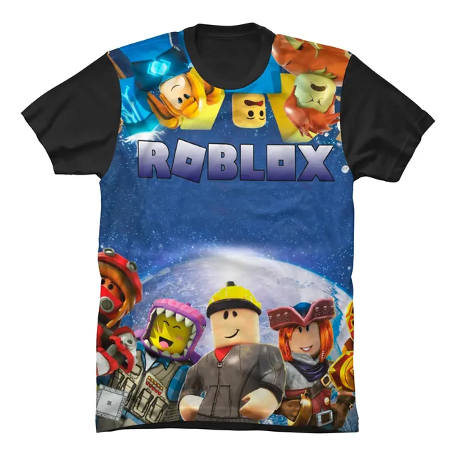 Camiseta Gamer Roblox Mario Crash Among Us Brawl Stars Sonic