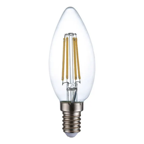 Lámpara Led Vela Vintage Deco 4w = 40w E14 Luz Cálida Color De La Luz Blanco Cálido