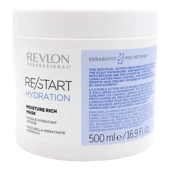 Mascarilla Hidratante Restart Moisture Rich Mask 500ml