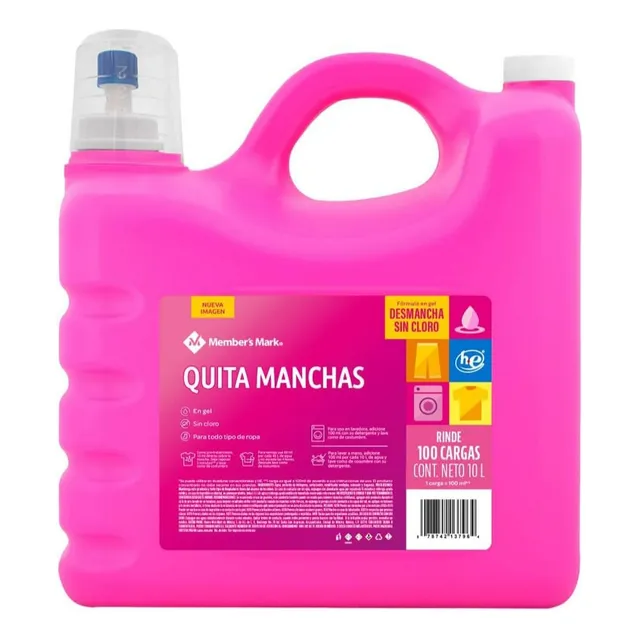 Quitamanchas Multiusos Ropa Color Member's Mark (vanish) 10l