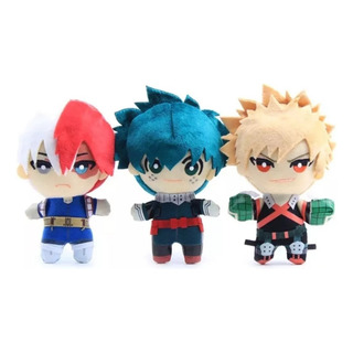 3 Peluches Izuku Katsuki Shoto My Hero Academia + Regalo 3 Peluches Izuku Katsuki Shoto My Hero Academia + Regalo