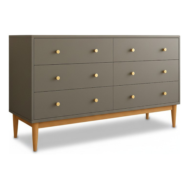 Cômoda Oslo 6 Gavetas Luxo Moderno Cores Premium Cômoda Oslo 6 Gavetas Luxo Moderno Cores Premium