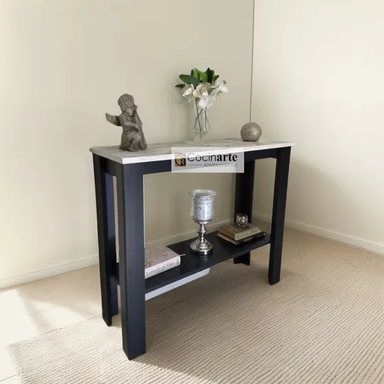 Mesa De Arrime Recibidor Dressoire Carrara - Fábrica
