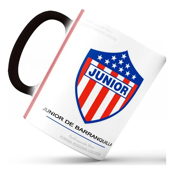 Mug Pocillo Mágico Equipo Futbol Colombiano Con Tu Nombre