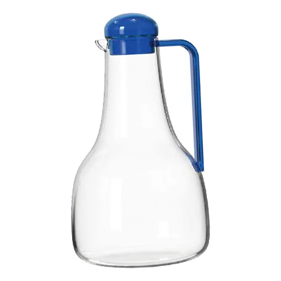 Botella De Agua De Vidrio Botella De Agua Jarra De Agua Azul