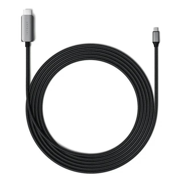 Cable Usb-c A Hdmi 2.1 4k 120hz / 8k 60hz De 2mts Satechi Color Black