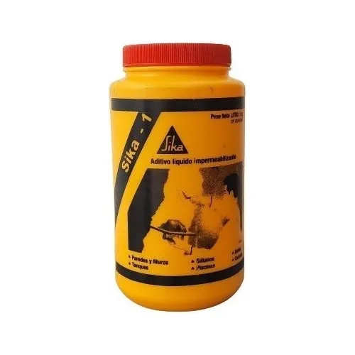 Sika 1 Impermeabilizante Liquido 1kg 1 Litro Sika 