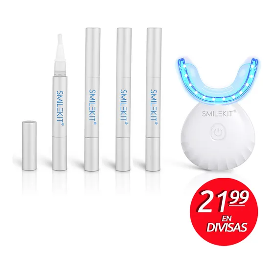 Blanqueador Dental Luz Uv Para Aplicar En Casa 