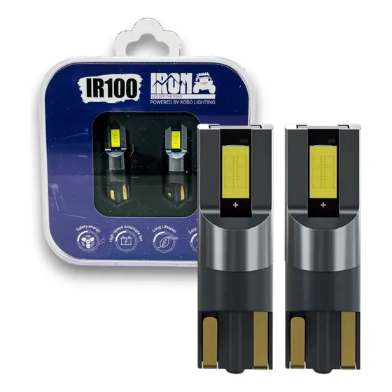 Kit Lamparas Led T10 Iron Ir100 Super Canbus Blanco A-vip