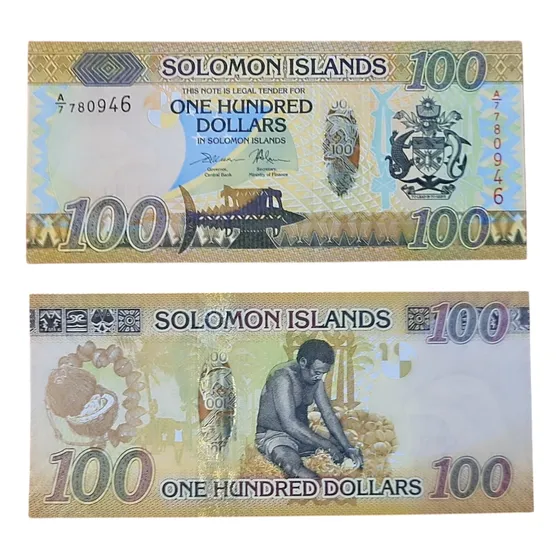Billetes Mundiales Salomon 100 Dolares 2015