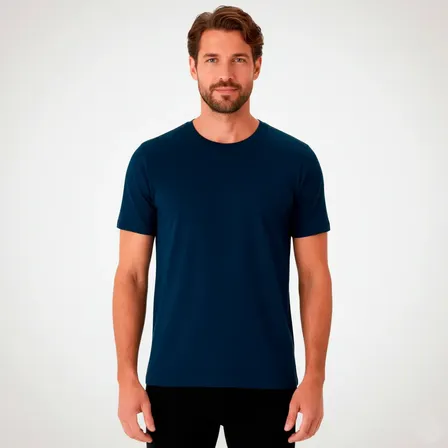 Camiseta Básica Masculina Malwee Original Algodão Casual