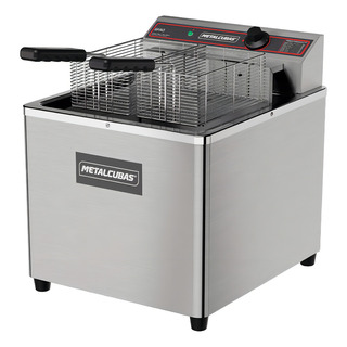 Fritadeira Elétrica De Mesa Gfao-18m Metalcubas Óleo / Água Cor Aço Inox Escovado Fritadeira Elétrica De Mesa Gfao-18m Metalcubas Óleo / Água Cor Aço Inox Escovado