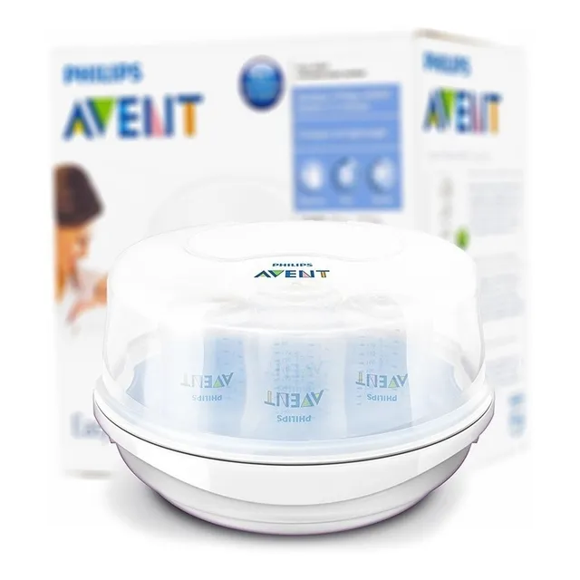 Esterilizador De Mamilas A Vapor Para Microondas - Avent