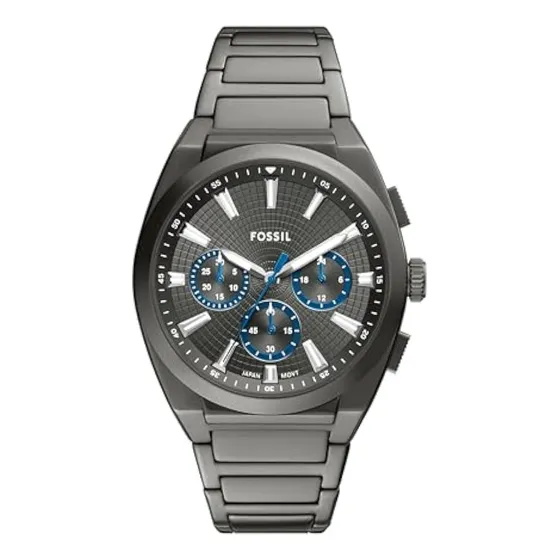 Fossil Everett Reloj De Cuarzo De Acero Inoxidable