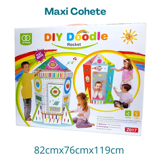 Cohete Para Armar 3d