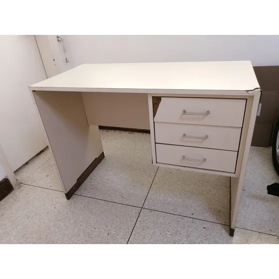 Mesa De Escritorio 3 Gavetas Para Oficina 