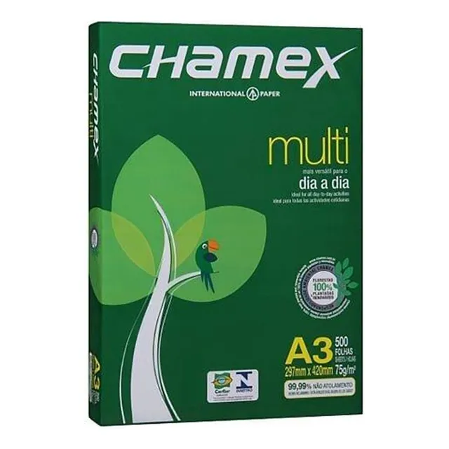 Resma Chamex Papel A3 75 Grs (500 Hojas)