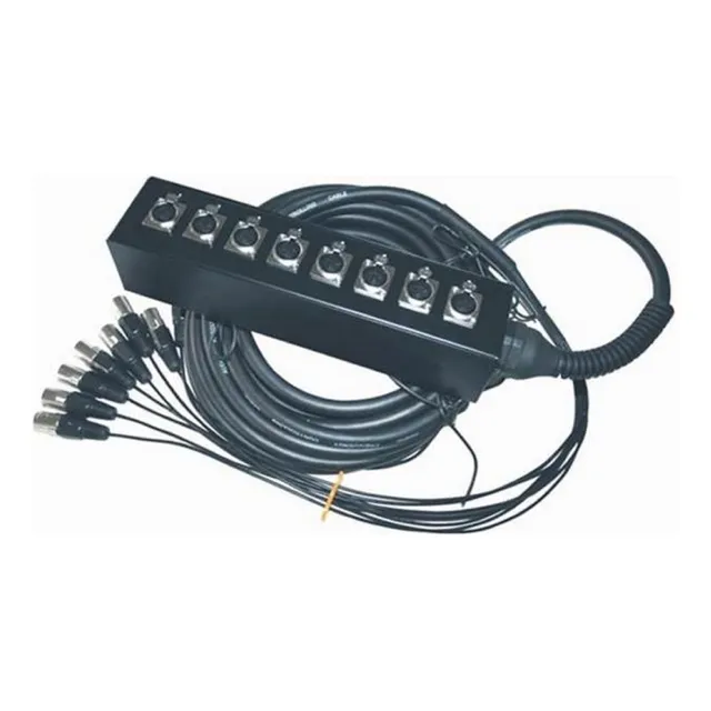 Snake Medusa De 8 Canales 10 Metros, Quiklok Box602-10k