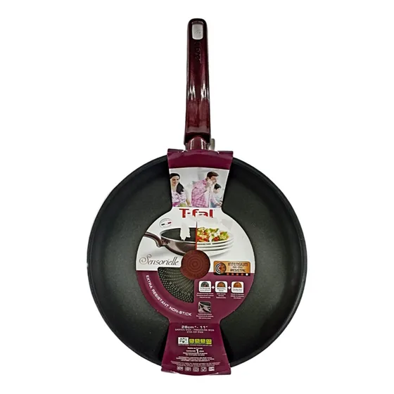 Sartén T-fal Wok /28cm/ Vinotinto/d2351982