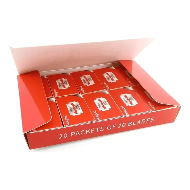 Cuchillas De Afeitar De Doble Filo X 200 Hojas