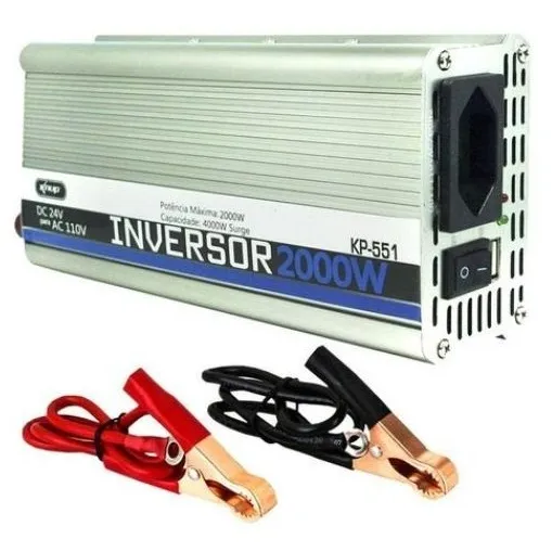 Inversor De Potência Conversor Knup 24v / 110v 2000w Kp-551