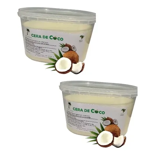 Cera De Coco (2kg) Para Velas 100% Vegana Vegetal T-02