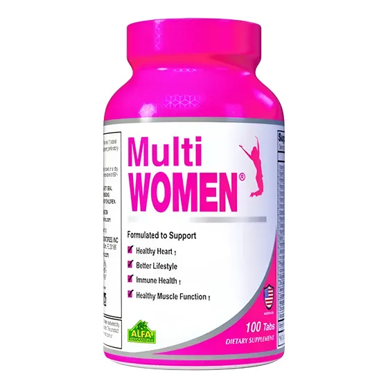 Multi Women Multivitamínico 100 Tabletas Alfa Vitamins