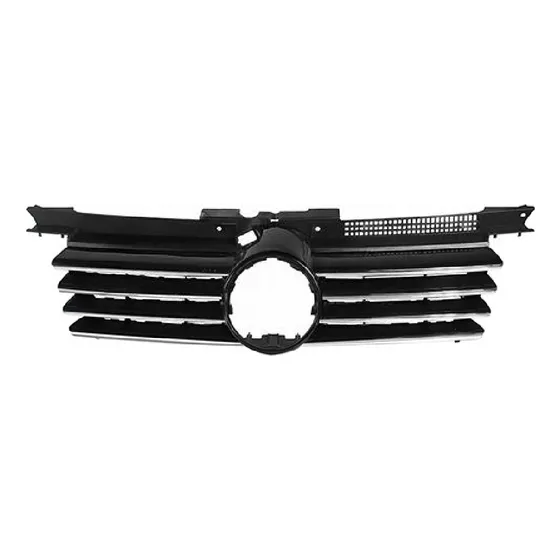 Parrilla Negra Filo Cromado Vw Jetta A4 1999 Al 2007