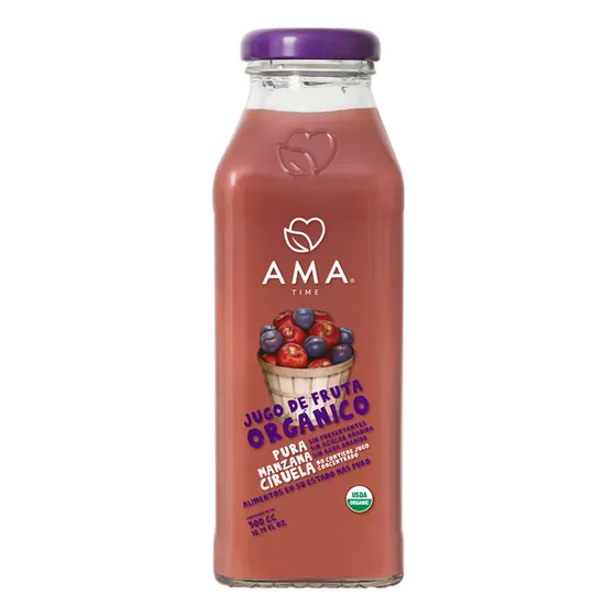 Pack 06 Jugos Ama Manzana Ciruela 300cc