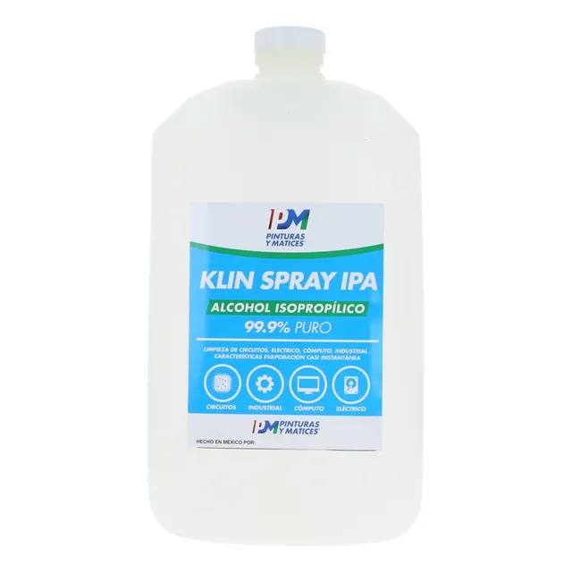 Alcohol Isopropílico 99.9% Puro 4 Lts Envio Gratis