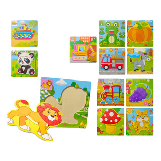 16 Pzas Rompecabezas Para Niños Pequeños Regalos Bolo Piñata 16 Pzas Rompecabezas Para Niños Pequeños Regalos Bolo Piñata