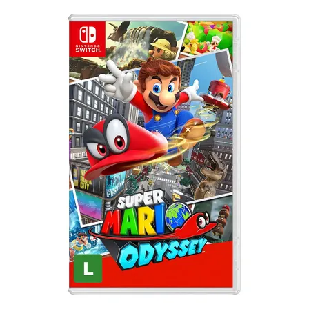 Super Mario Odyssey Switch Br Midia Fisica