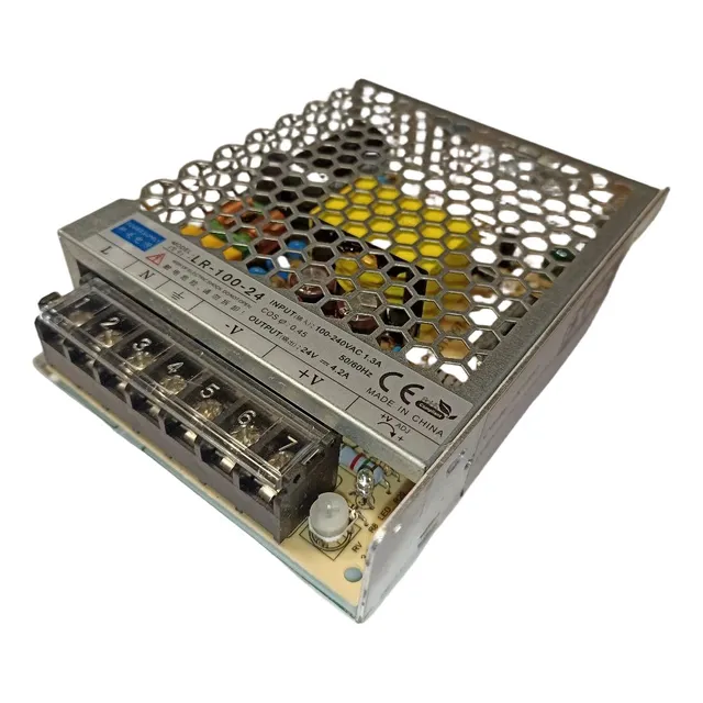 Fuente Conmutada Ip20, Para Salida 24v, 100w