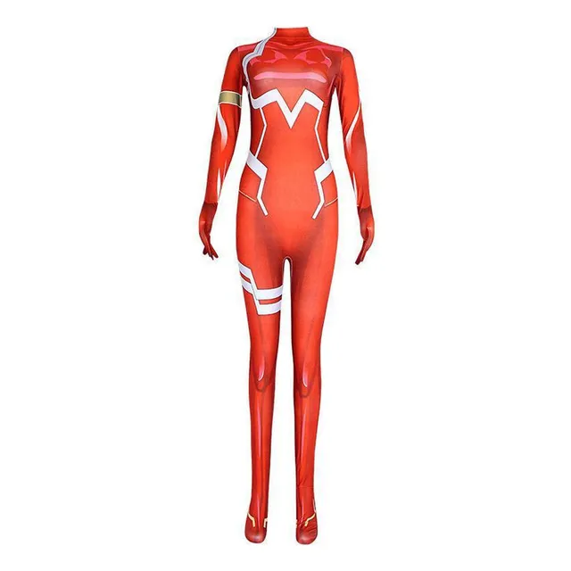 Macacão Apertado De Halloween Dva Daji Zero Two02 Watch Ayak