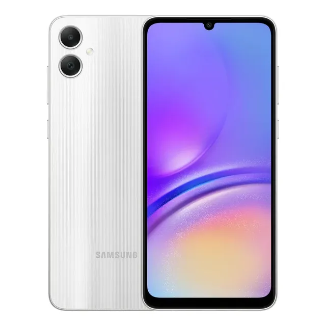 Samsung Galaxy A05 Dual SIM 128 GB plateado 4 GB RAM