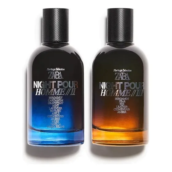 Zara Night Pour Homme Ii + Iii 100ml Volumen de la unidad 100 mL