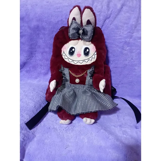 Bolso Labubu Para Damas, Niñas Y Fan Del Personaje