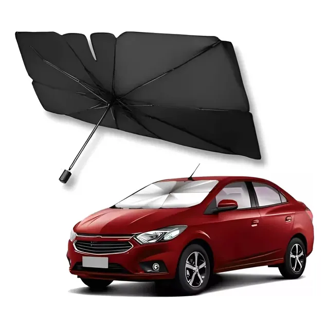 Parasol De Auto Protector Parabrisas Cubre Sol Sombrilla