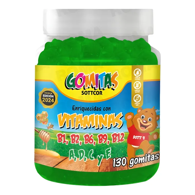 Gomitas Multivitaminas Niños 130 Und