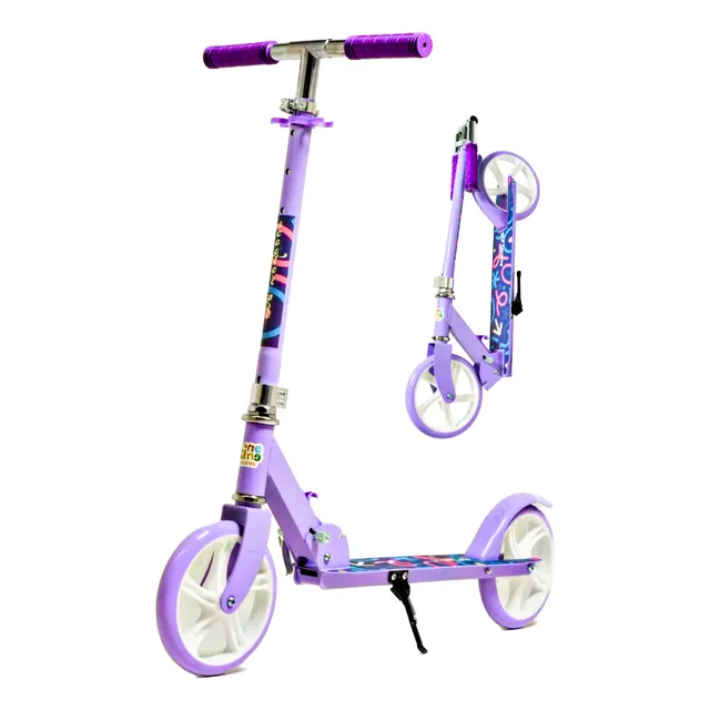 Scooter Patín Del Diablo Ajustable, Plegable Niños Y Jóvenes