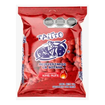 Cacahuate Japones Enchilado 1 Kg Taitto King