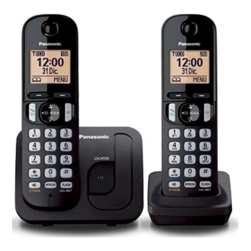 Teléfono Inalámbrico Panasonic Kx-tgc212meb 2 Piezas Lcd