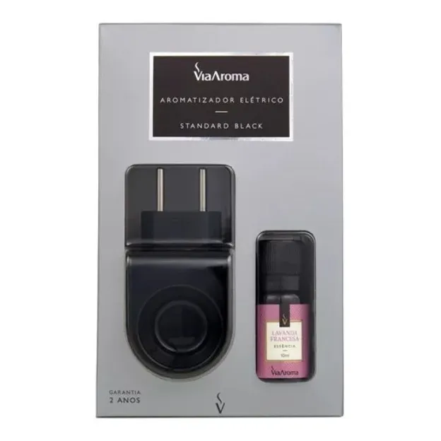 Kit Aromatizador Difusor Elétrico + Essência Lavanda