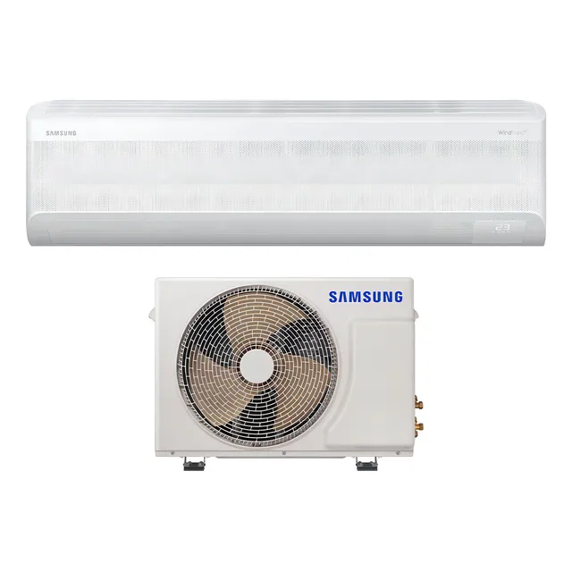 Ar-condicionado Split Samsung Inverter Windfree Connect Ai 18.000 Btus Quente E Frio Sem Vento Ar18dxfaawknaz