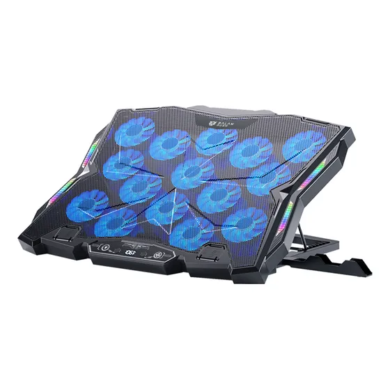 Base Enfriadora Para Laptop 17 Eolox Frost Ef740 Negro Led Rgb